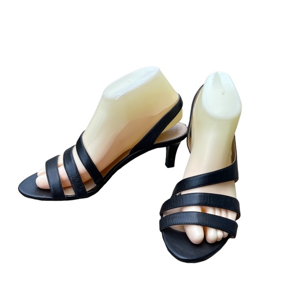 Naturalizer  Black Leather Upper Taimi‎ Dress Sandals Size: 8.5M - Picture 6 of 9